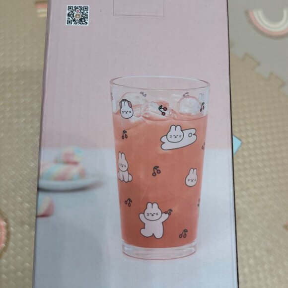 Brand New Adorable Dino & Bunny Glass Cups for Kids – Fun & Durable, Made in Kor - Picture 3 of 10